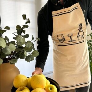 Wine Lovers Wine Pairing Apron (Original Design)